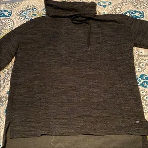 Gray long sleeve turtle neck